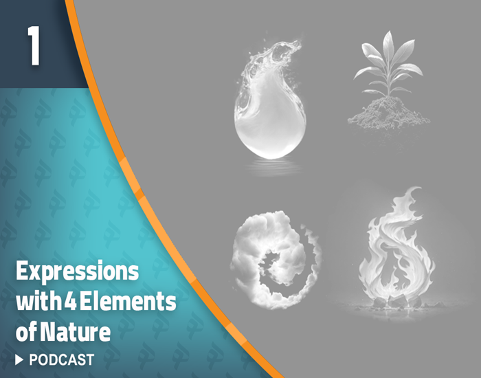 Video Expressions with 4 Elements of Nature 1